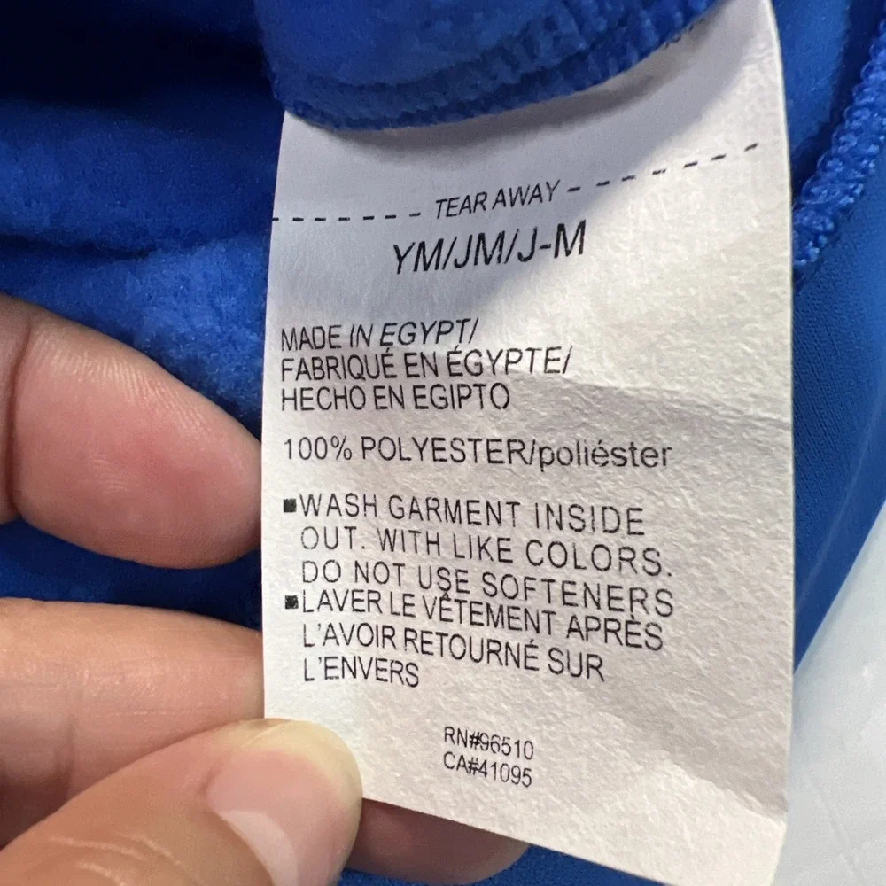 Under Armour 6003809-402 Under Armour Boys' Med Fleece Embossed Hoodie Blue-New